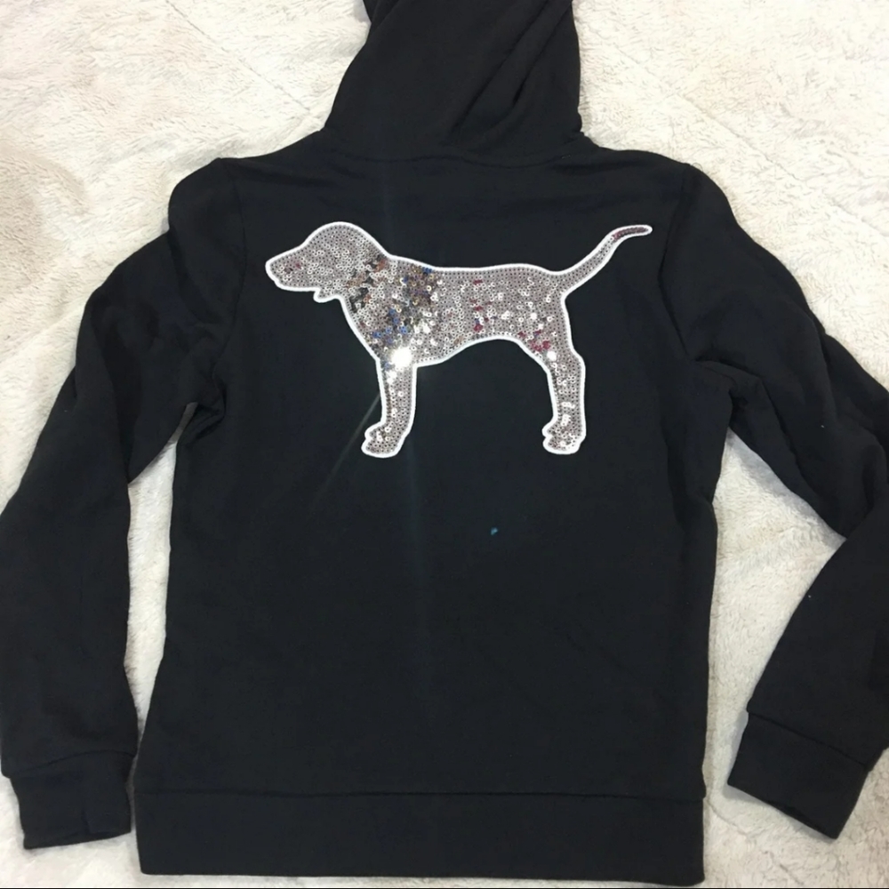 VS PINK Bling Hoodie NWT